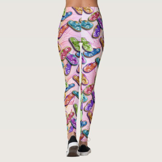 SUMMER-TEENSLIPPERS LEGGINGS (Achterkant)