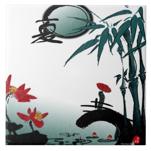 Summer Tegel Tegeltje (Voorkant)