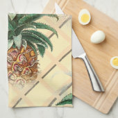 Summer Thmed Pineapple Theedoek (Quarter Fold)