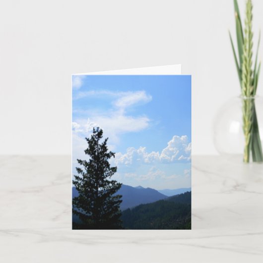 Summer Thunderhead..... Kaart (Voorkant)