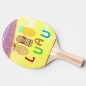 Summer Tiki Pineapple Luau Tafeltennisbatje (Zijkant)