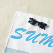 Summer Time-badhanddoek Strandlaken (In situ)