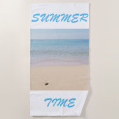 Summer Time-badhanddoek Strandlaken (Voorkant)