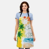 “Summer Time” beach design Schort (Gedragen)