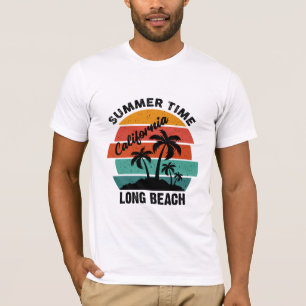 Summer Time California Long Beach T-shirt