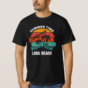 Summer Time California Long Beach T-Shirt