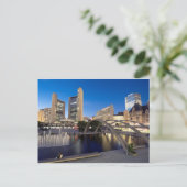 Summer Time City Hall Toronto Briefkaart (Staand voorkant)