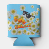 Summer Time Cust. Koelbox tekstbloemen Blikjeskoeler (Achterkant)