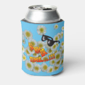 Summer Time Cust. Koelbox tekstbloemen Blikjeskoeler (Blikje Achterkant)