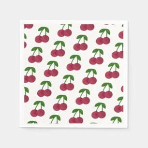 Summer Time Dark Cherries Servetten