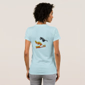 Summer Time Flowers App. T-Shirt (Achterkant volledig)