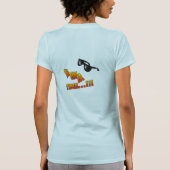 Summer Time Flowers App. T-Shirt (Achterkant)