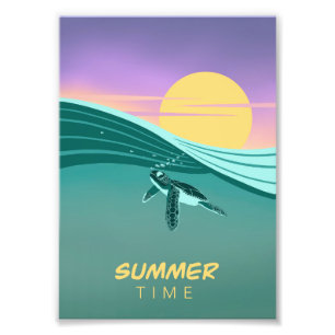 Summer Time Foto Afdruk