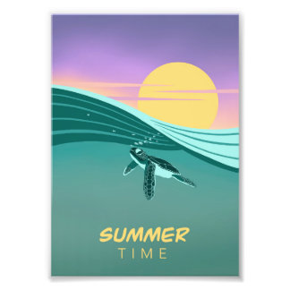 Summer Time Foto Afdruk