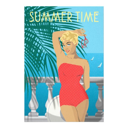 Summer time foto afdruk (Voorkant)