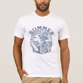 Summer time ghost t-shirt (Voorkant)