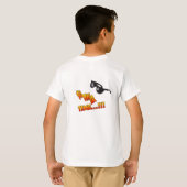 Summer Time Meerkat  Kinder T-shirt (Achterkant volledig)