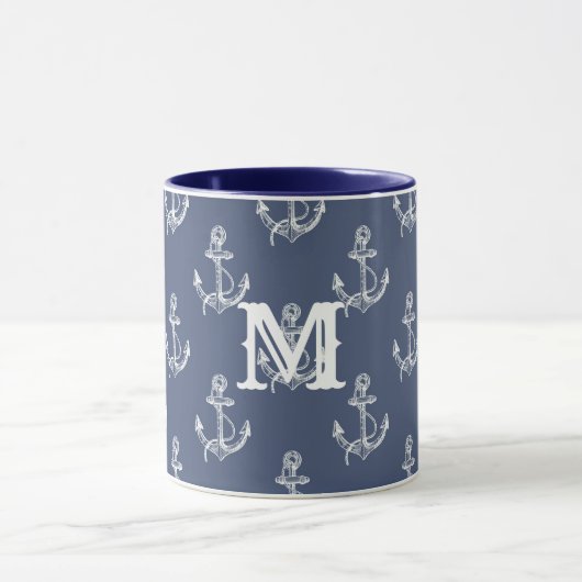 Summer Time Monogrammed Ocean Mok (Midden)