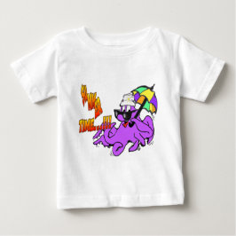 Summer Time Octopus Toddler Ruffle T-shirt