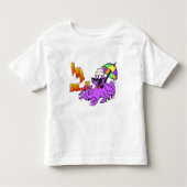 Summer Time Octopus Toddler T-shirt (Voorkant)