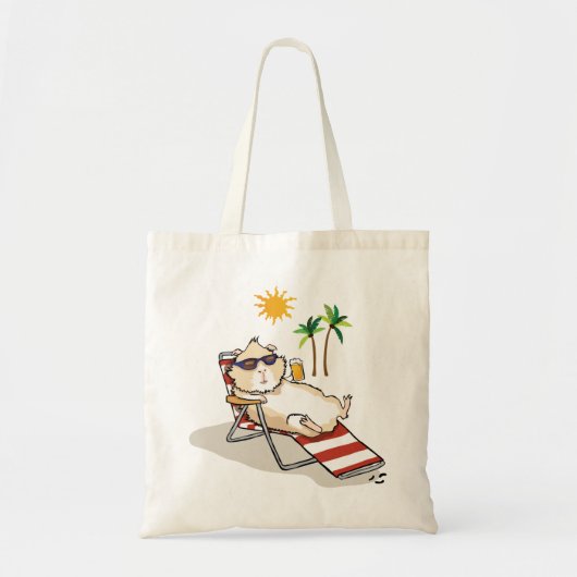 Summer Time Piggy Tote Bag (Voorkant)