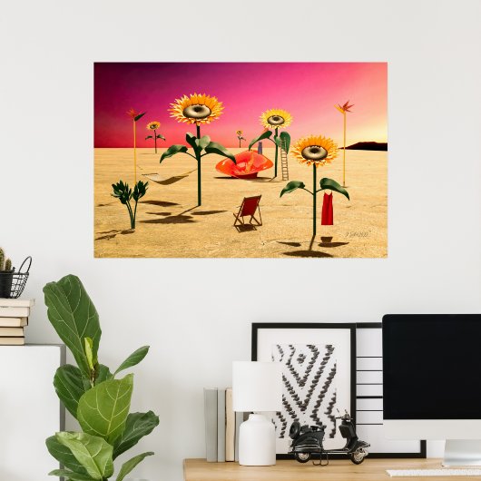 Summer Time Poster (Thuiskantoor)