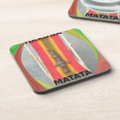 Summer Time Rabbit Colours Drankjes Onderzetter (Linkerzijde)