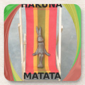 Summer Time Rabbit Colours Drankjes Onderzetter (Voorkant)