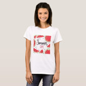 Summer Time Watermelon T-shirt (Voorkant volledig)