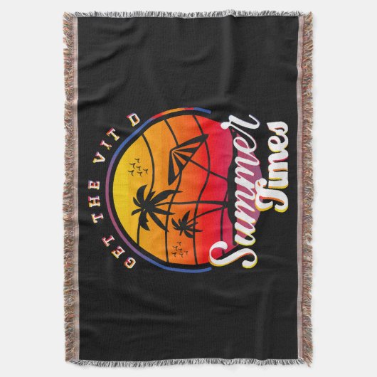 Summer Times Deken (Voorkant Verticaal)