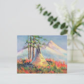 SUMMER TIPI CAMP door SHARON SHARPE Briefkaart (Staand voorkant)