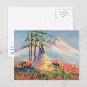 SUMMER TIPI CAMP door SHARON SHARPE Briefkaart (Voorkant / Achterkant)