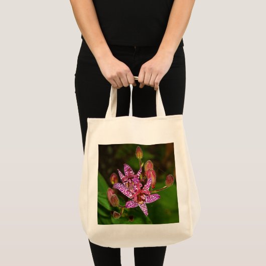 Summer Toad Lily Canvas tas (Voorkant (product))