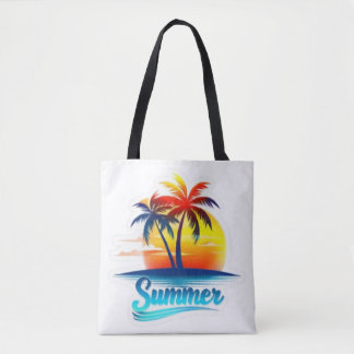 Summer tote bag