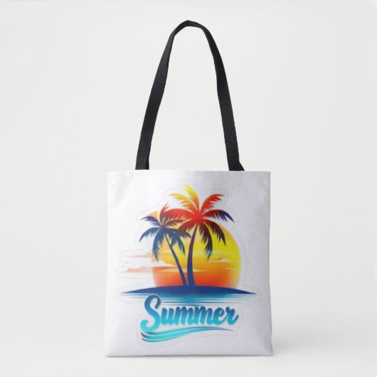 Summer tote bag (Voorkant)