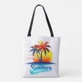 Summer tote bag (Achterkant)
