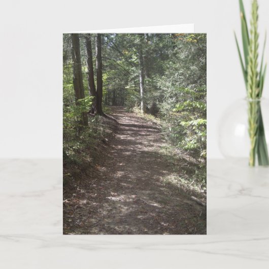 Summer Trail Feestdagen Kaart (Voorkant)