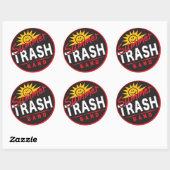 Summer Trash Band Round Sticker (Vel)