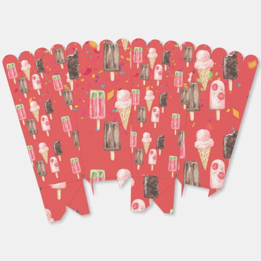 Summer Trees Bedankdoosjes (Ongevouwen)