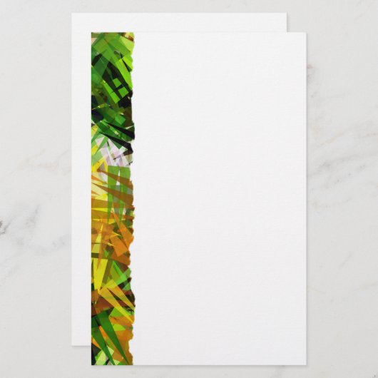 SUMMER TREES BRIEFPAPIER (Voorkant / Achterkant)