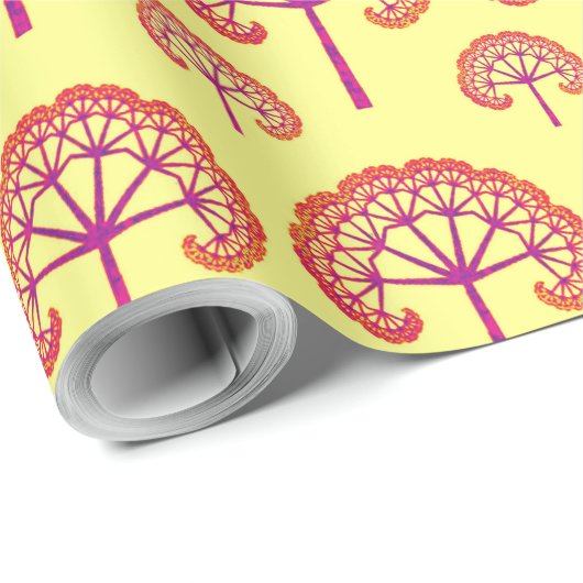 Summer Trees Cadeaupapier (Rol Hoek)