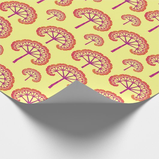 Summer Trees Cadeaupapier (Hoek)