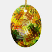 SUMMER TREES KERAMISCH ORNAMENT (Voorkant)