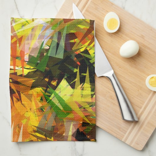 SUMMER TREES THEEDOEK (Quarter Fold)