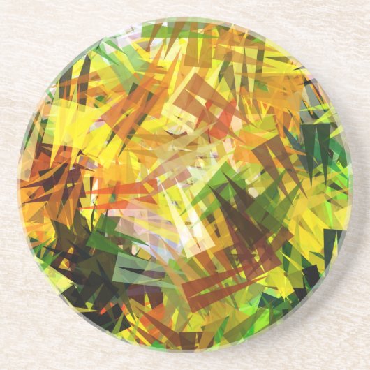 SUMMER TREES ZANDSTEEN ONDERZETTER (Voorkant)