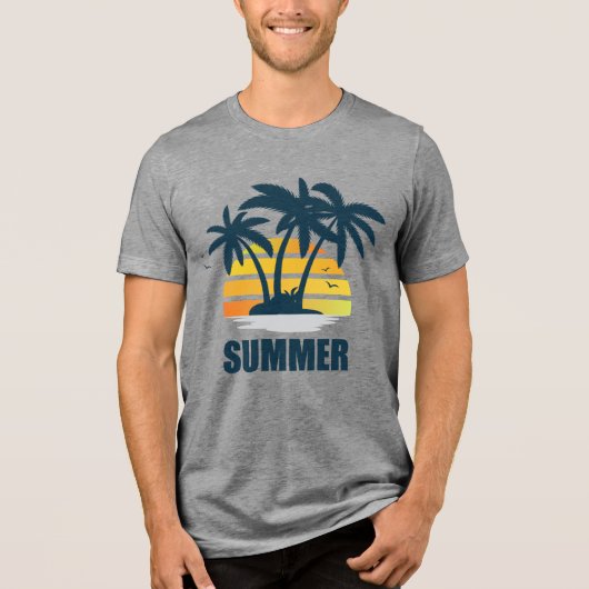 SUMMER Tri-Blend SHIRT (Voorkant)