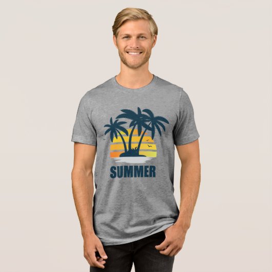 SUMMER Tri-Blend SHIRT (Voorkant volledig)