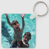 Summer Trip Photo for Grandma en Grandpa Sleutelhanger (Achterkant)