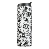 Summer Tropical Beach Zee Vacation Holiday Thermosbeker (Gedraaid links)