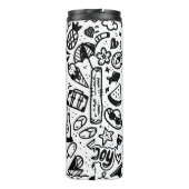 Summer Tropical Beach Zee Vacation Holiday Thermosbeker (Achterkant)